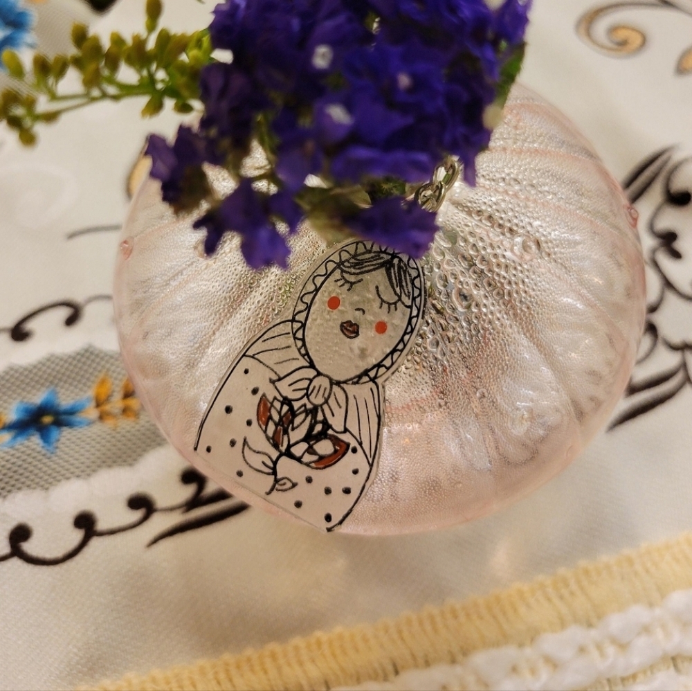 Handmade Russian Doll Keychain